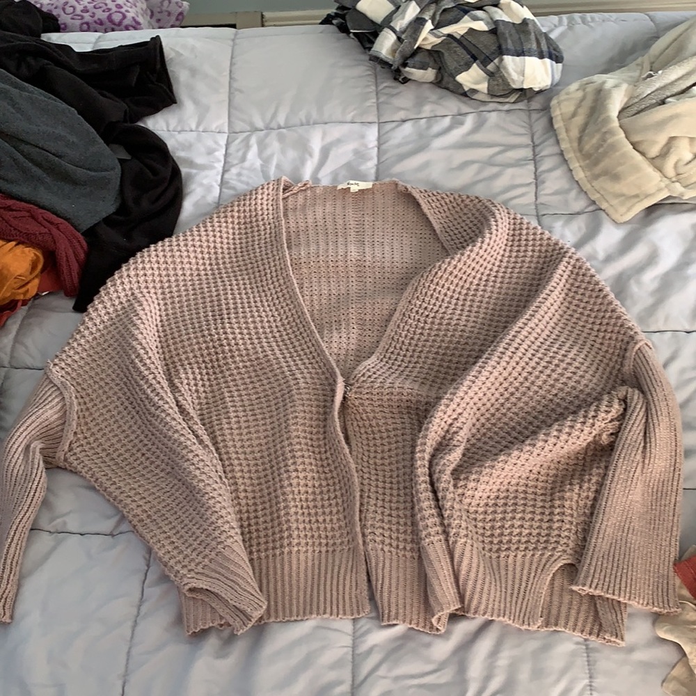 Kye-Mi Bat sleeve cardigan